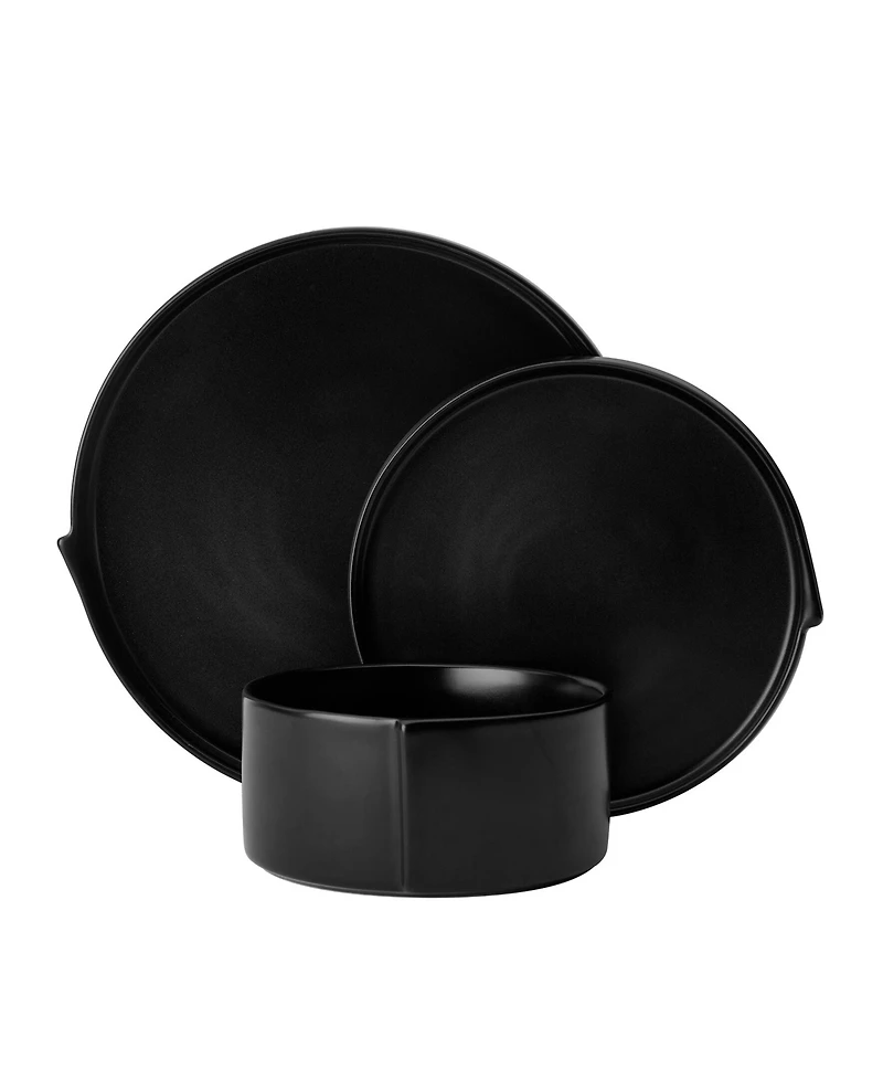 Pfaltzgraff Contemporary Edge 12-Pc. Dinnerware Set, Service for 4