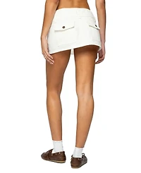 Edikted Women's Mckinley Denim Mini Skirt