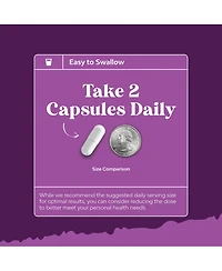 Perimenopause Support Capsules, Women's Pre Menopause Support, Women's Wellness Supplement, Nature's Craft, 120ct
