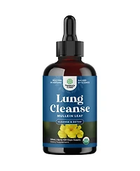 Lung Cleanse, Mullein Leaf Cleanse & Detox Supplement, Nature's Craft | 4oz