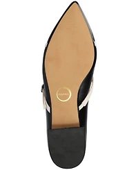 Journee Collection Women's Camby Crisscross Strap Pointed Toe Flats