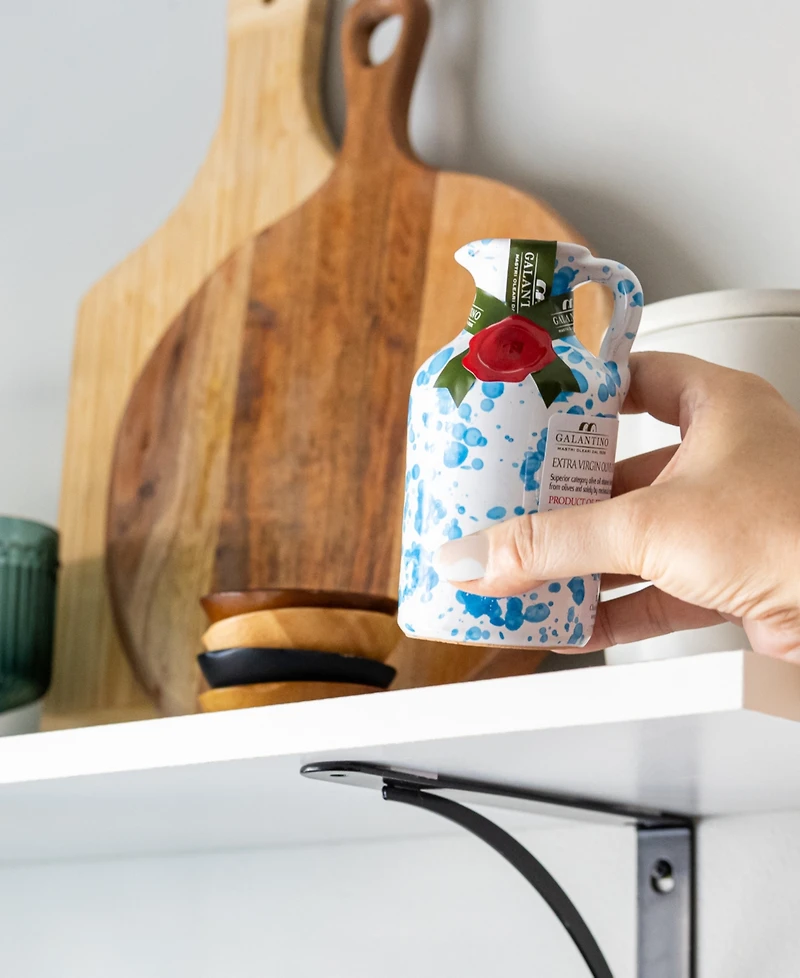 Zia Pia Fantasia Extra Virgin Olive Oil Ceramic, Turquoise 100ml