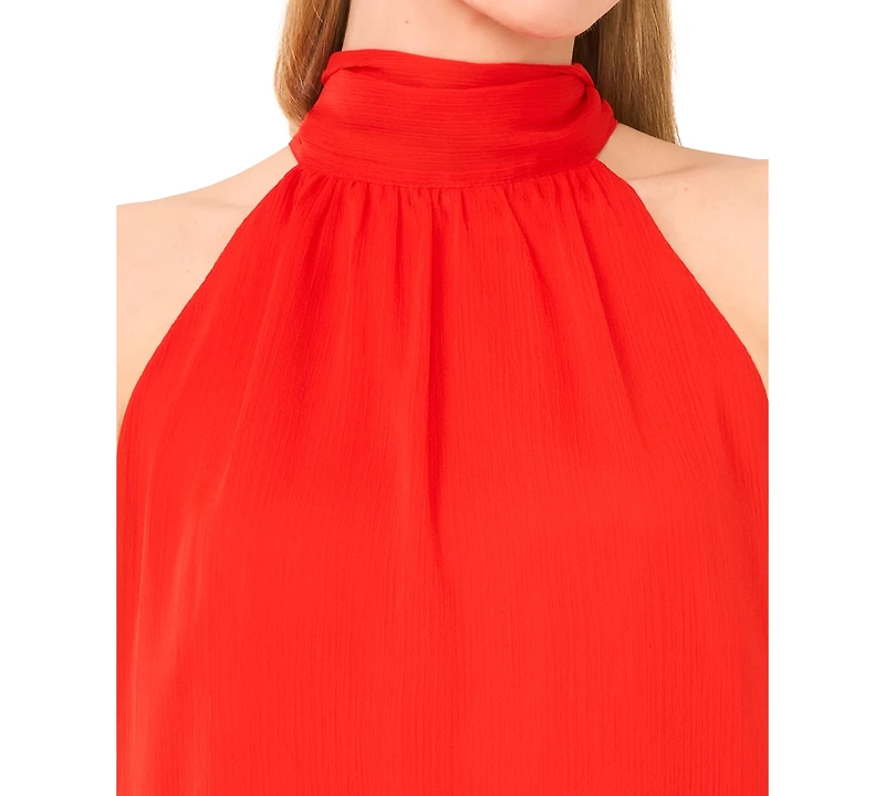 CeCe Women's Sleeveless Halter Top