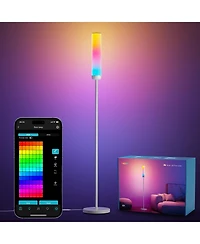 Lepro O1 Ai Smart Floor Lamp, 2300LM Led Standing Lamp App/WiFi Control, Alexa/Google Assistant Enabled, Modern Floor Lamp with Music Sync, Diy Mode,