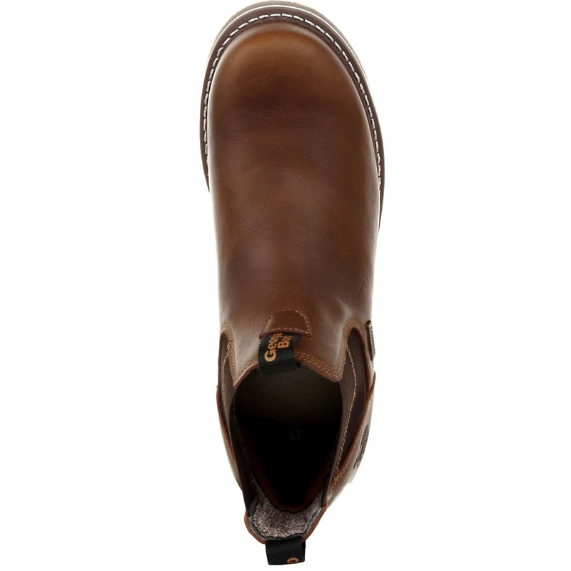 Georgia Boot Men's Amp Lt Wedge Waterproof Chelsea Work