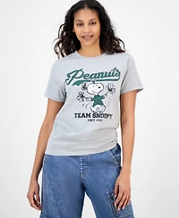Grayson Threads, The Label Juniors' Peanuts Snoopy Cheer T-Shirt