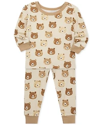 Little Me Baby Boys Bears Pajamas, 4 Piece Set