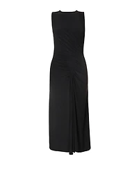 Quiz Women's Ity Ruched Detail Midi Dress