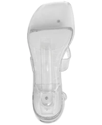 Jeffrey Campbell Women's Gummy Kitten-Heel Jelly Thong Sandals