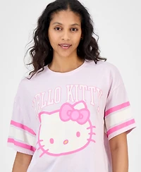 Grayson Threads, The Label Juniors' Hello Kitty Varsity T-Shirt