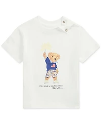 Polo Ralph Lauren Baby Boys Cotton Jersey Bear Tee