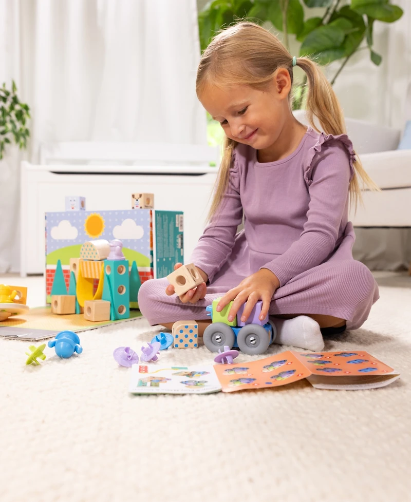 Melissa and Doug Blockables Town Play Set