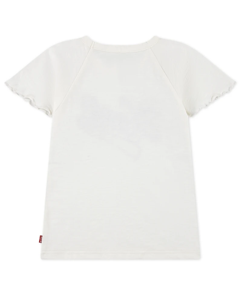 Levi's Big Girls Flounce Raglan T-Shirt