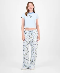 Love Tribe Juniors' Snoopy Crewneck T-Shirt