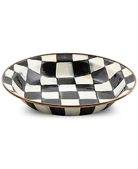 Mackenzie-Childs Courtly Check Enameled 9.5" Pie Plate