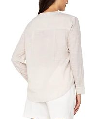 Liverpool Los Angeles Women's Cotton Long-Sleeve Shirt