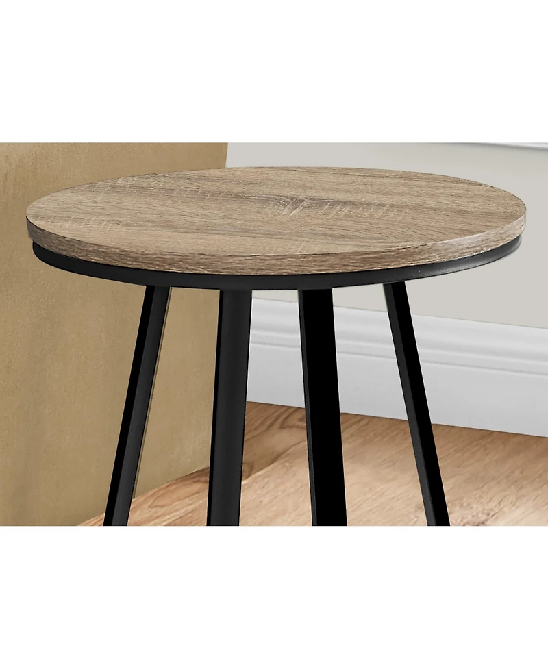 Small Round End Table – Compact Design for Tight Spaces