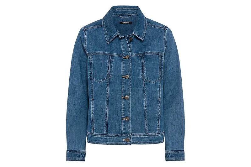 Olsen Women's Power Stretch Denim Jacket