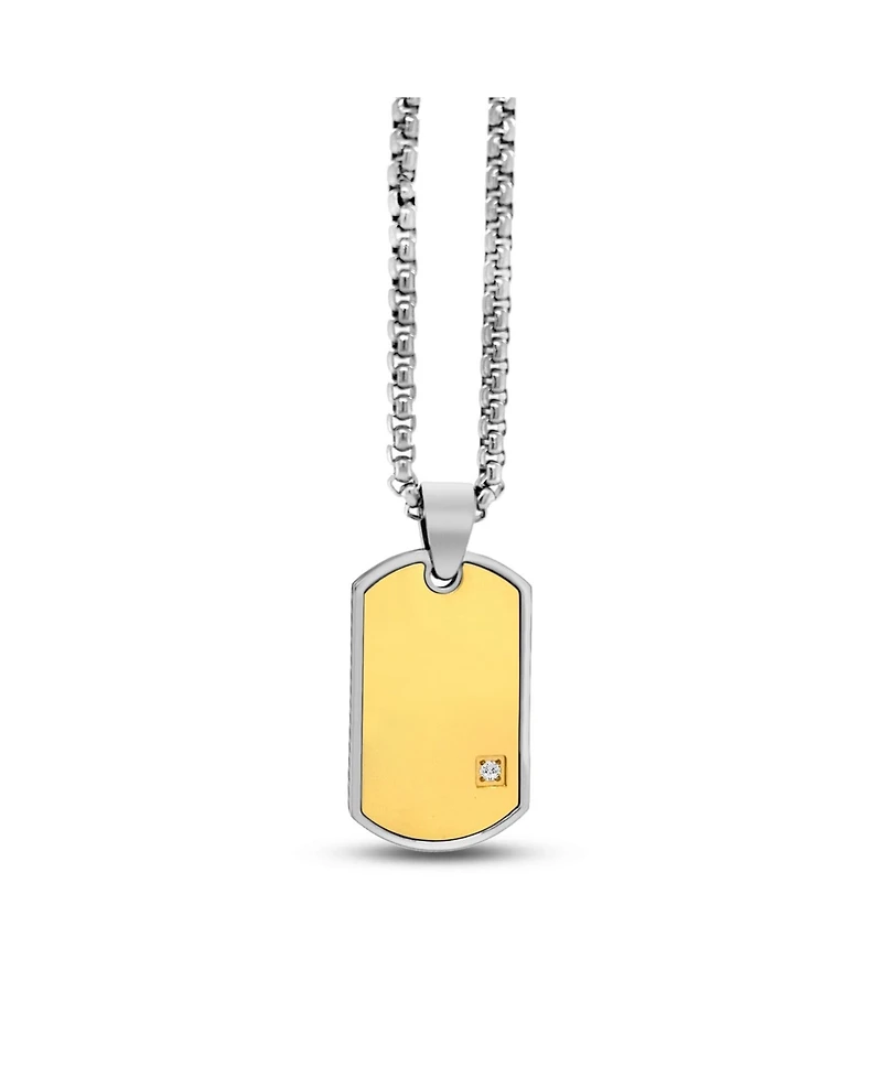 Anna Zuckerman Obelis Disc Tag Necklace