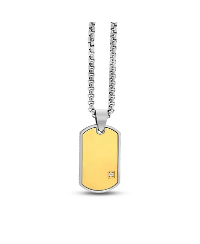 Anna Zuckerman Obelis Disc Tag Necklace