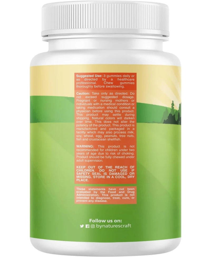Kids Omega Dha Gummies | Immunity and Focus, Lemon & Orange Flavor | 90ct