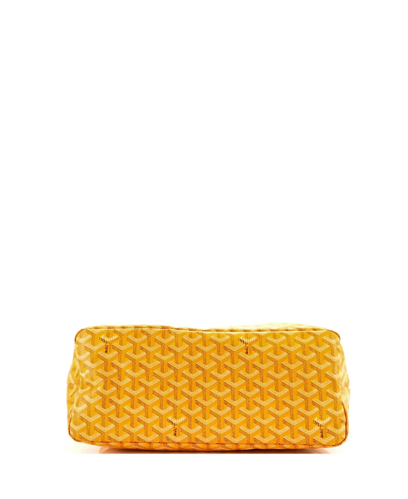 Pre-Owned Goyard Boheme Hobo Printed Coated Canvas