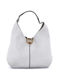 Pre-Owned Salvatore Ferragamo Gancini Margot Hobo Leather