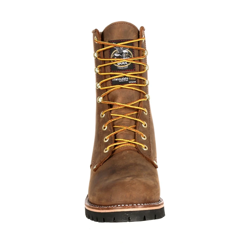 Georgia Boot Men's Steel Toe Waterproof 400G Insulated Logger Work