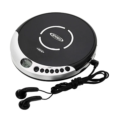 Jensen Cd-60R Portable Cd Player With Bass Boost