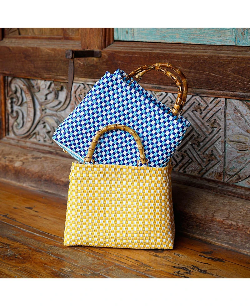 Tuku Sunset Recycled Market Tote Bag