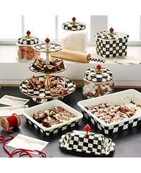 MacKenzie-Childs Courtly Check 8" Square Baking Pan