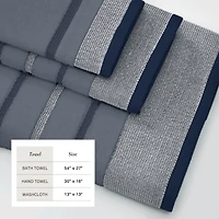 Linery & Co. Luxurious Cotton Decorative -Piece Bath Towel Set
