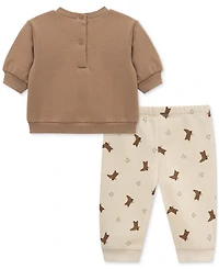 Focus Kids Baby Girls Wild West Sweatshirt & Jogger Pants, 2 Piece Set
