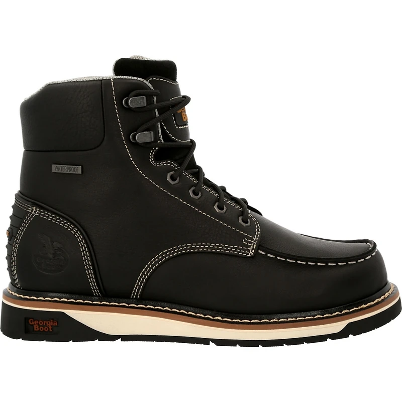Georgia Boot Men's Amp Lt Wedge Waterproof Moc-Toe Work
