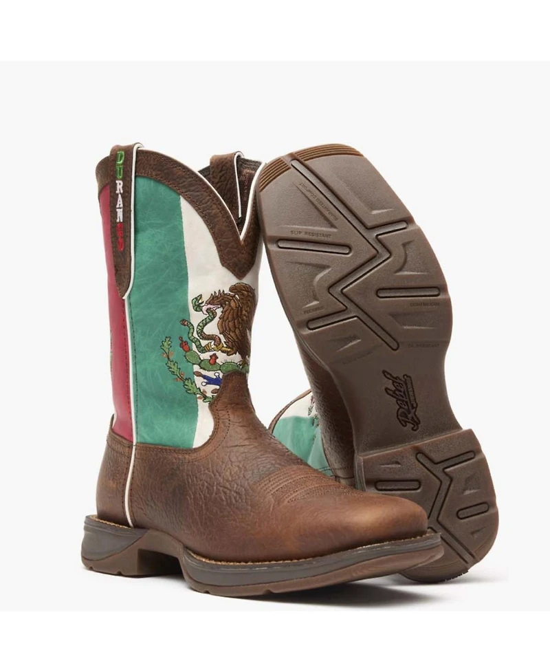 Durango Men's Rebel by Mexico Flag Western Boot