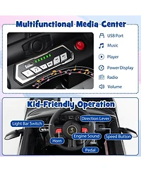12V Licensed Ford Mustang Shelby GT500 Kids Ride on Car with Remote Control for Aged 3-8