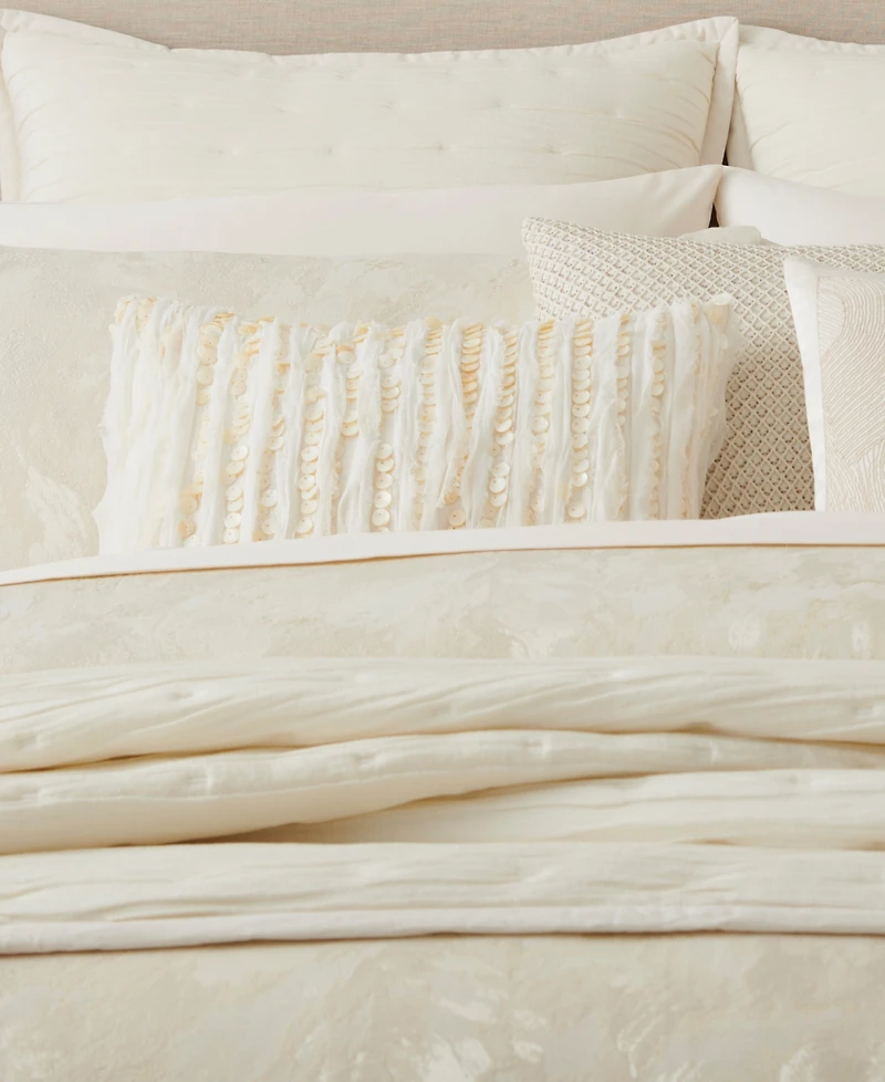 Donna Karan Home Flutter Decorative Pillow, 14" x 20"