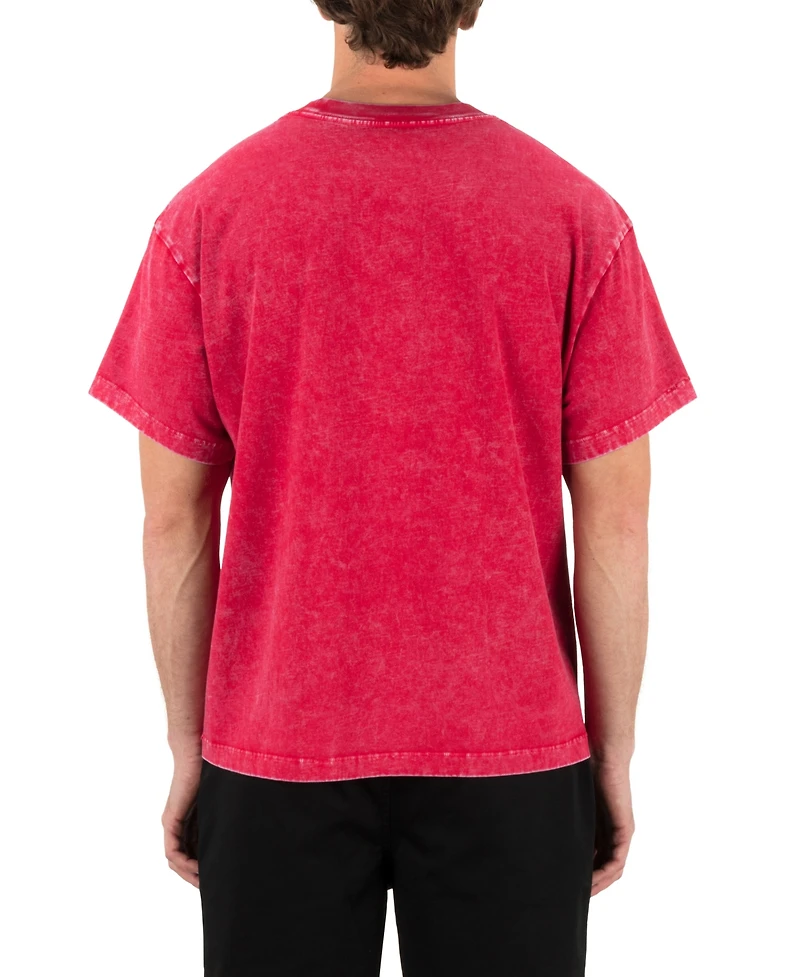 Hurley Men's Face Death Short Sleeve T-Shirt