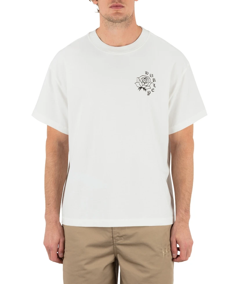 Hurley Men's Old Rose Short Sleeve T-Shirt