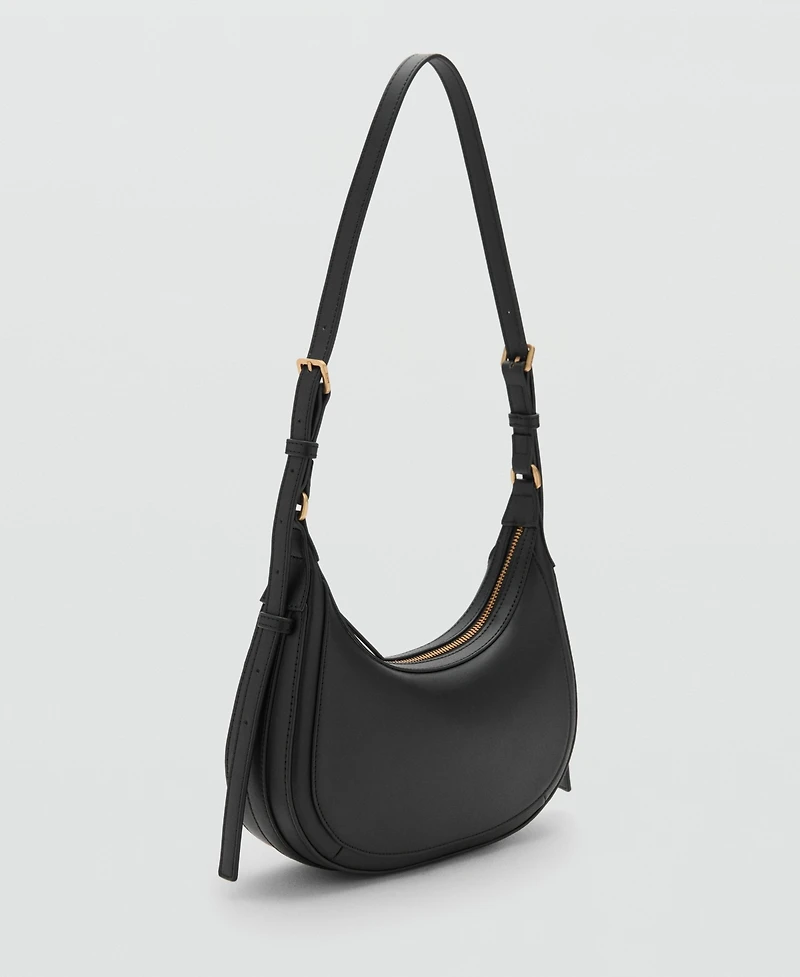 Mango Women's Oval Shoulder Bag