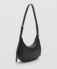 Mango Women's Oval Shoulder Bag