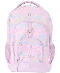 InMocean Big Girls Pastel Cheetah Backpack & Lunch Bag Set