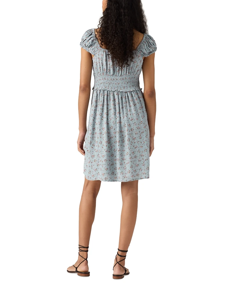 Levi's Women's Yara Printed Crepe Mini Dress