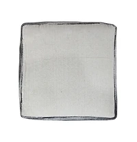 Cotton Ottoman for Living Room Footrest and Cozy Home Seating