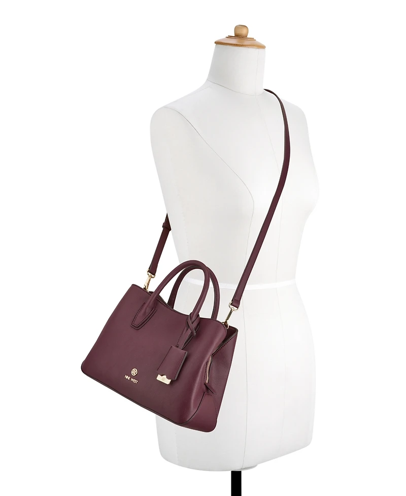 Nine West Lakelyn Triple Compartment Carryall Tote Bag