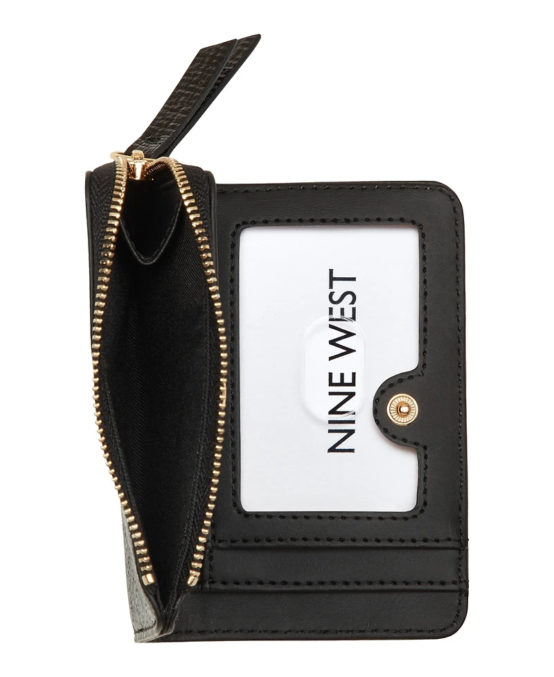 Nine West Cramer Zip Around Card Case