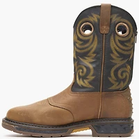 Georgia Boot Men's Carbo-Tec Lt Steel Toe Waterproof Pull On Work Boot