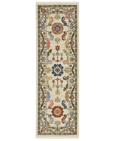 Oriental Weavers Lucca 5506W 2'x6' Runner Area Rug