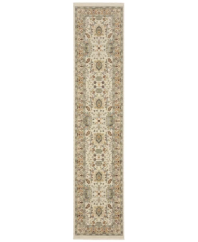 Oriental Weavers Lucca 2063Y 2'6"x12' Runner Area Rug