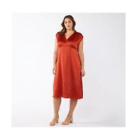 Estelle Burning Desert Textured Dress